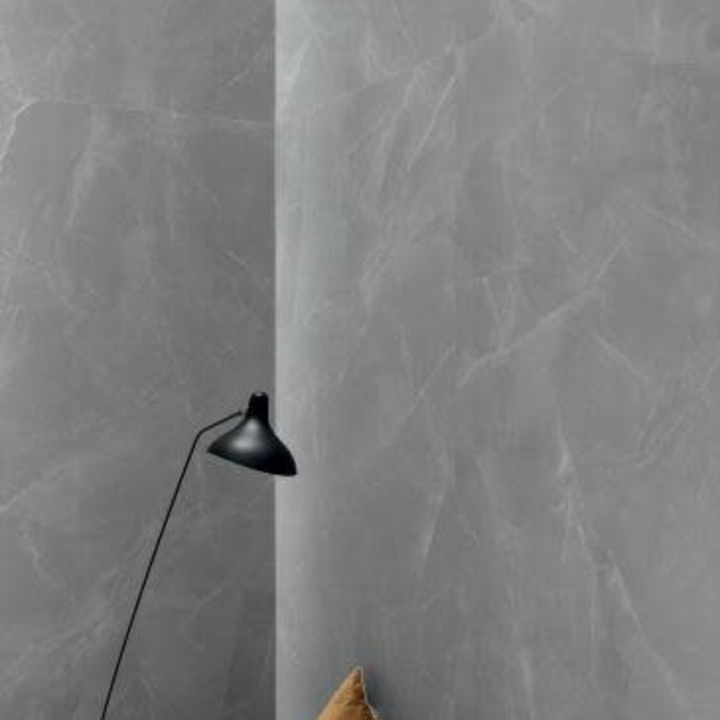 Vloer- en wandtegel marmerlook grijs Grey Pulpis SAT 240 x 120 cm