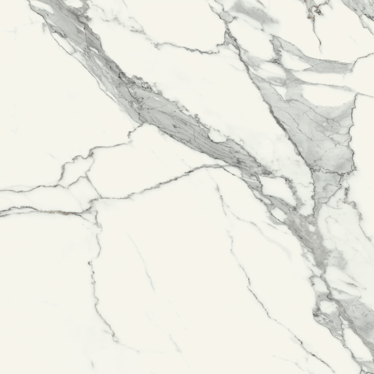 Vloer- en wandtegel marmerlook wit Specchio Carrara POL 120 x 120