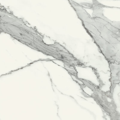Vloer- en wandtegel marmerlook wit Specchio Carrara POL 60 x 60