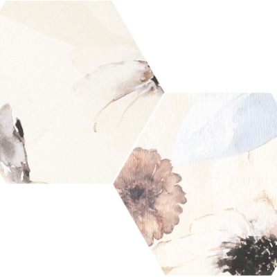 Mild Garden Hex 221 x 192 decortegel