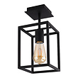 Moderne plafondlamp Crate Zwart Moderne plafondlamp Crate Zwart