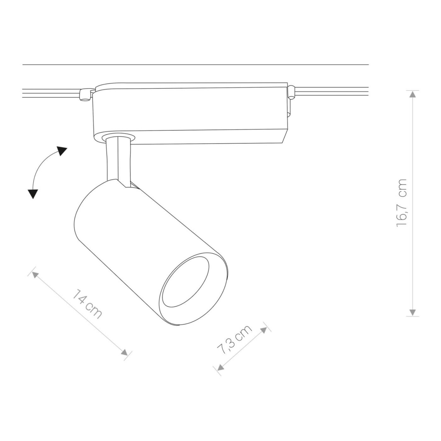 PROFILE IRIS LED 30W 3000K