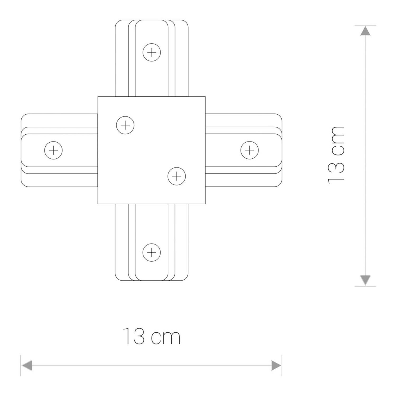 Inbouw Profiel CR X Zwart