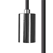 Cameleon Cable Black/Chrome E27 2,5M Cameleon Cable Black/Chrome E27 2,5M