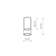 Cameleon Cylinder S Solid/Brass Cameleon Cylinder S Solid/Brass