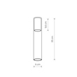 Cameleon Cylinder L White Cameleon Cylinder L White