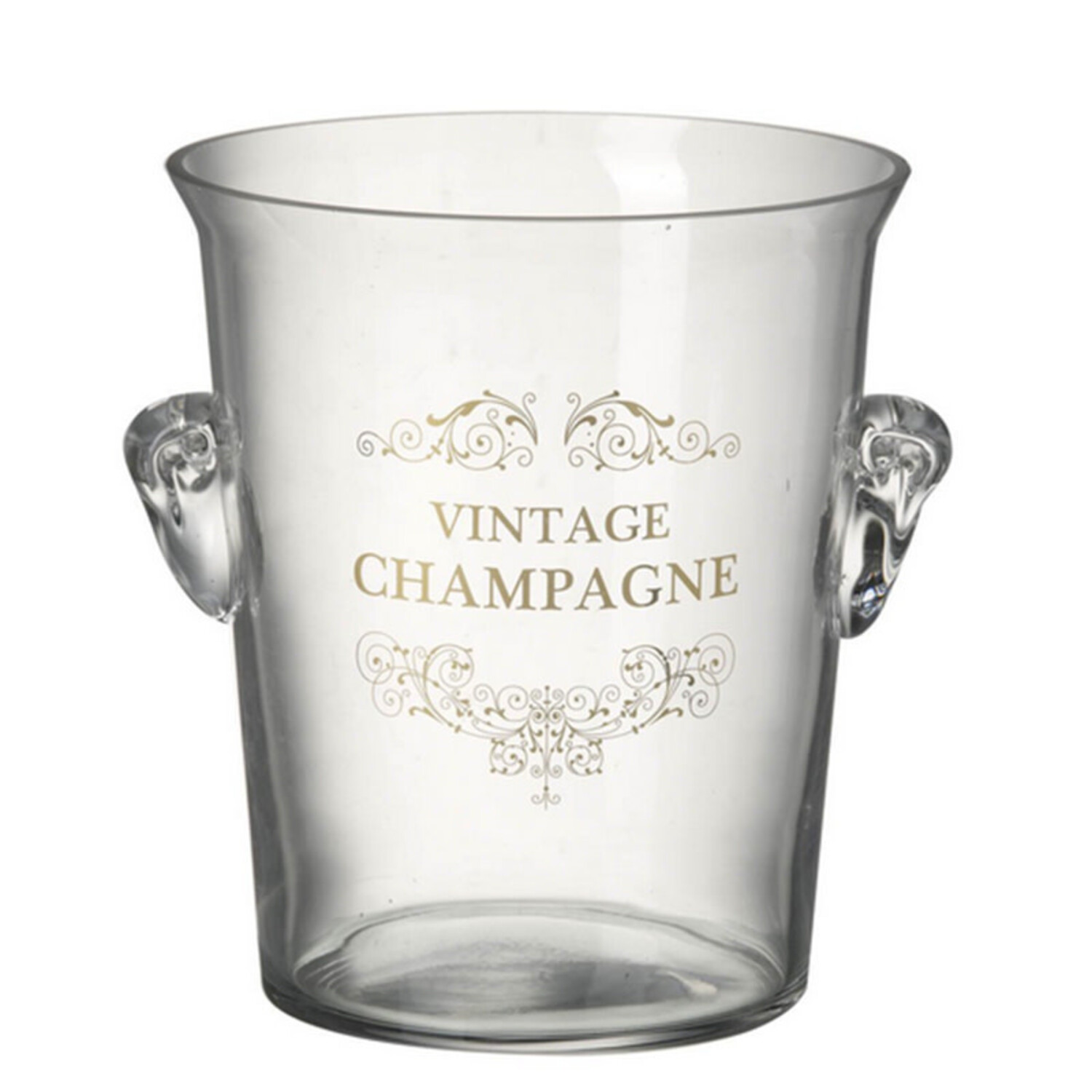 Vintage Champagne Bucket Glass