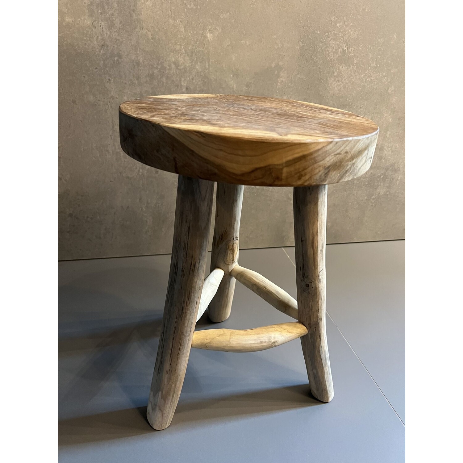 Wooden Stool Ø 30cm