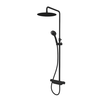 Aqualisa Midas 220 Shower Column- Matt Black Aqualisa Midas 220 Shower Column- Matt Black