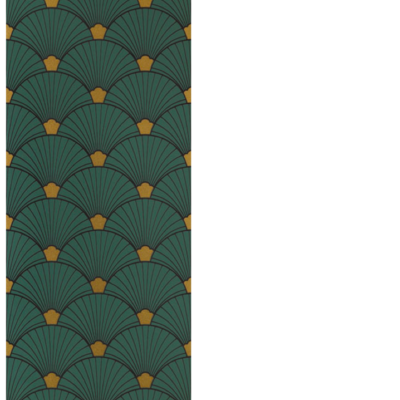 Sophisticated groen/goud 328x898 decortegel