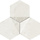 Scoria White Mosaic MATT/POL 192 x 165 decortegel