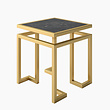 Bijzettafel Windsor goud Bijzettafel Windsor goud