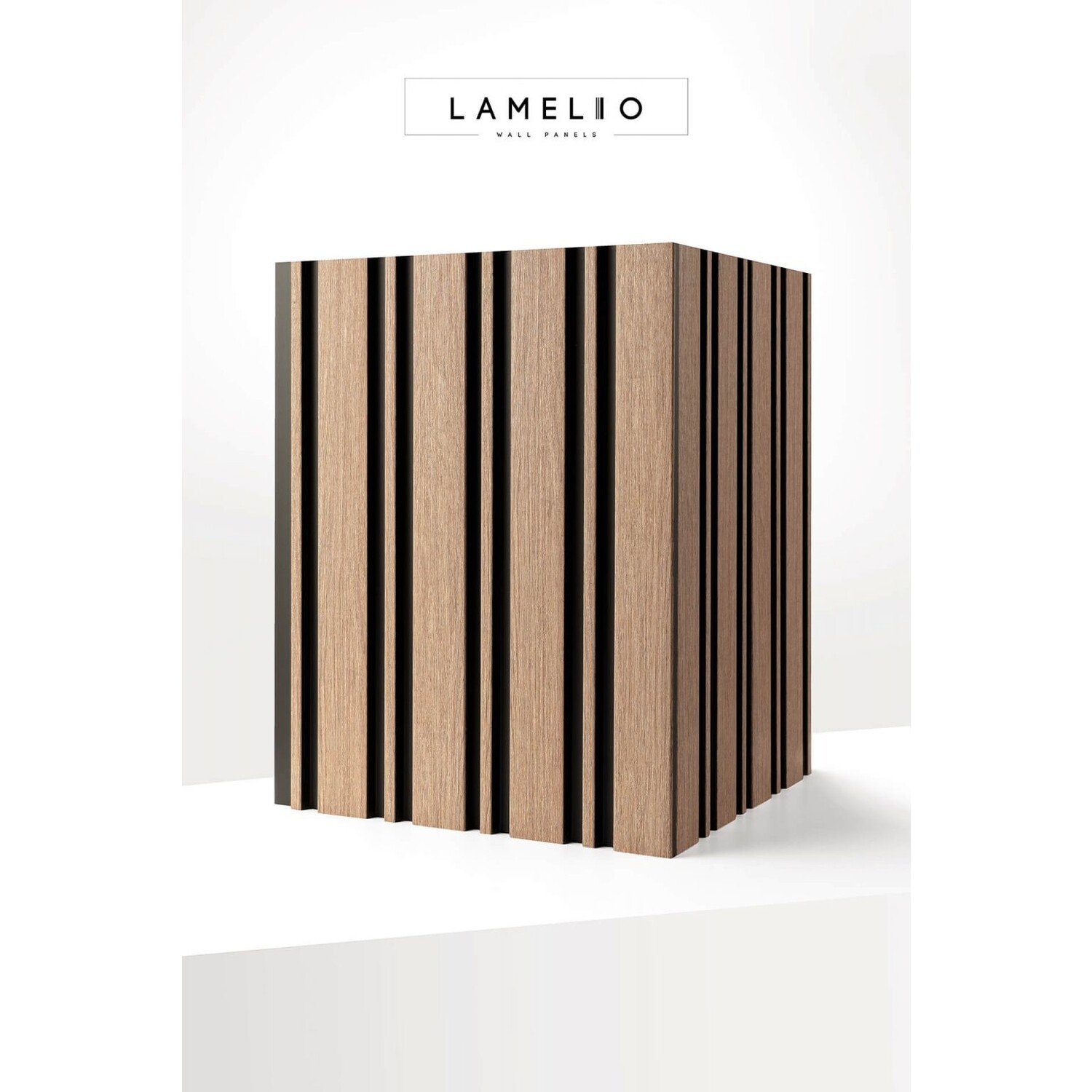 Lamelio Houtlook wandpaneel - Milo eiken 270 x 12,2 cm