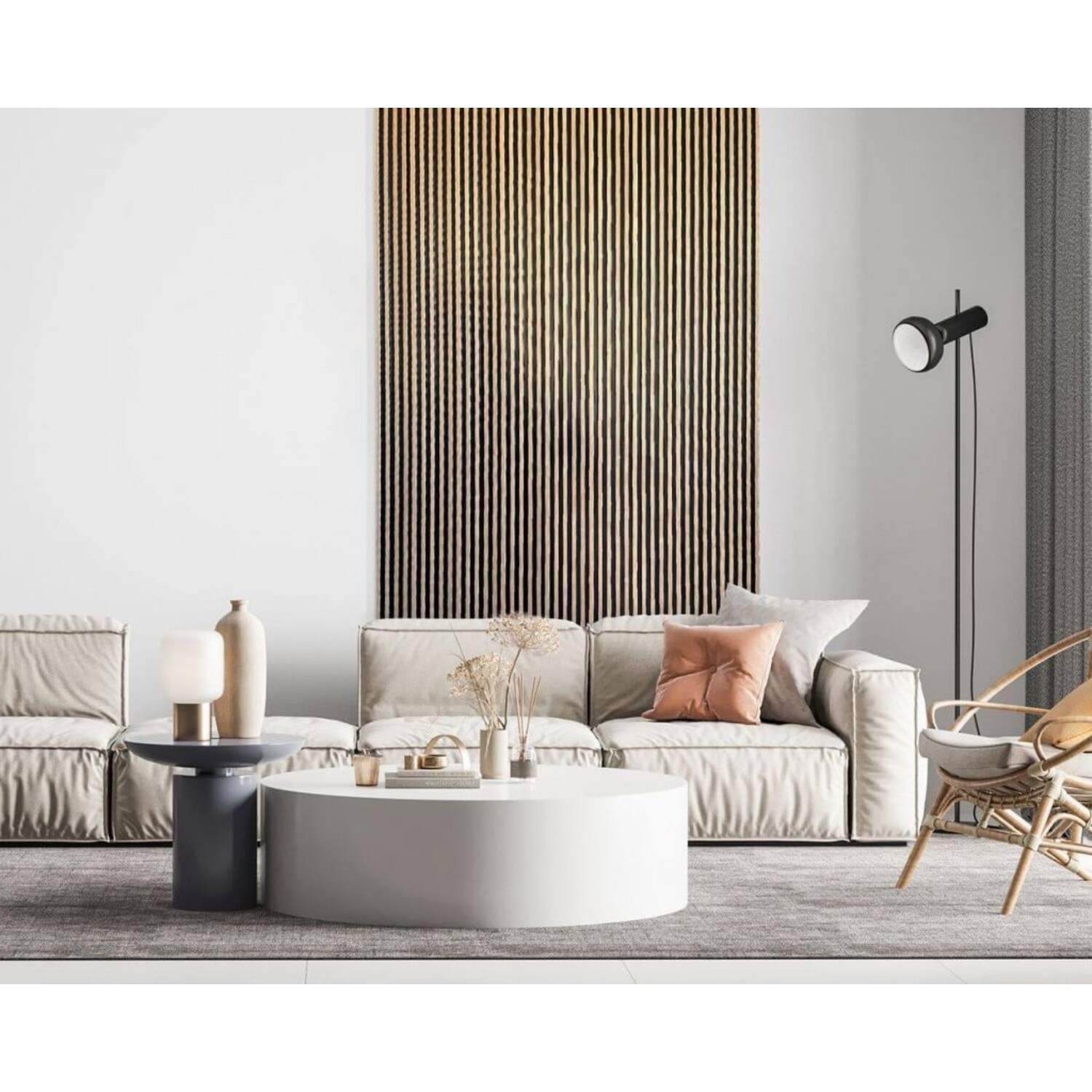 Houtlook wandpaneel - Asti eiken Goud 270 x 12,2 cm Lamelio Houtlook wandpaneel - Asti eiken Goud 270 x 12,2 cm