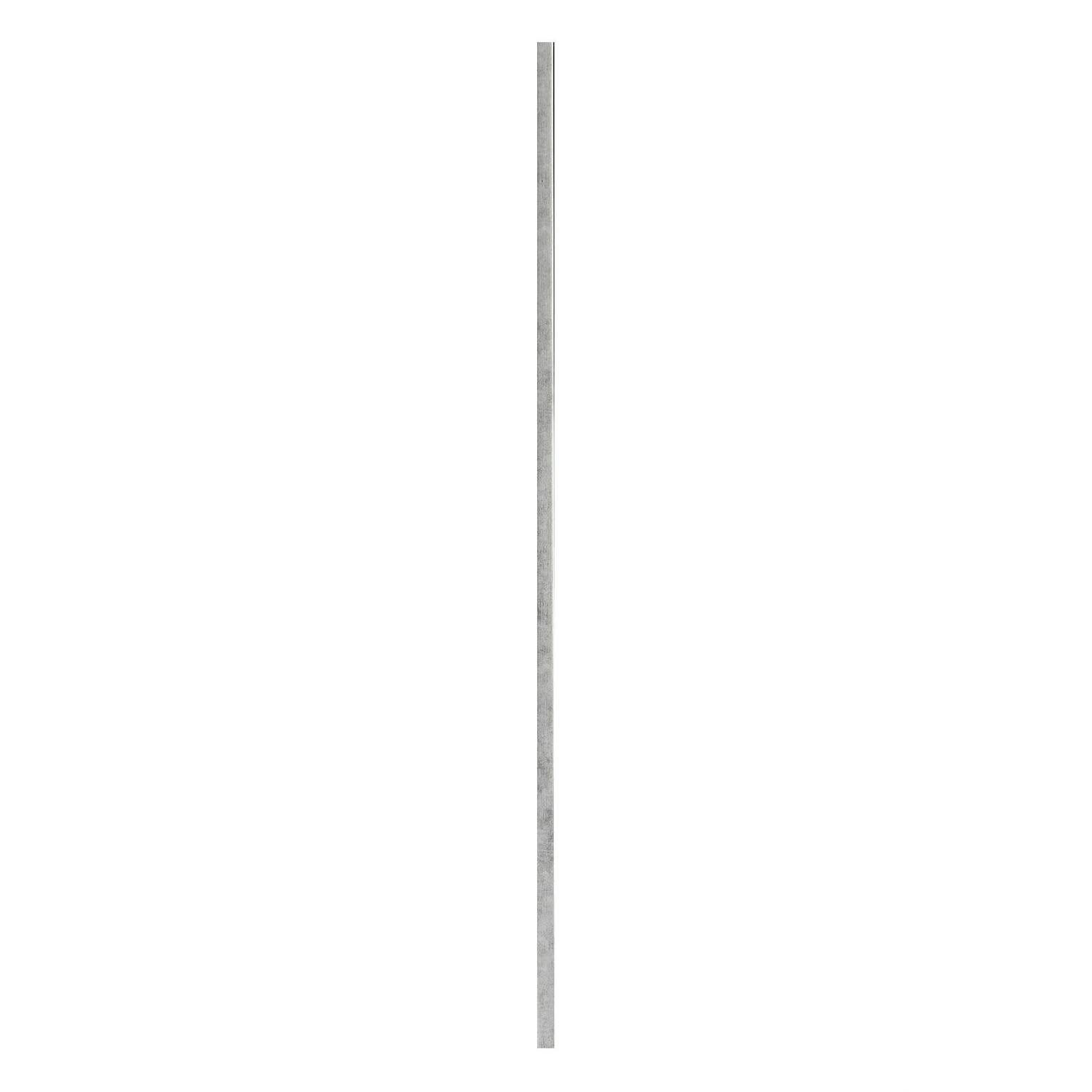 Lamelio Lamelio wandpaneel Afwerkstrip - Asti zilver rechts