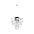 Kroonluchter Cristal L zilver