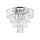 Plafondlamp Cristal L Zilver