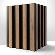 Lamelio Wandpaneel - Vasco Eiken 270 x 12,2 cm Lamelio Wandpaneel - Vasco Eiken 270 x 12,2 cm