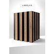 Lamelio Wandpaneel - Vasco Eiken 270 x 12,2 cm Lamelio Lamelio Wandpaneel - Vasco Eiken 270 x 12,2 cm