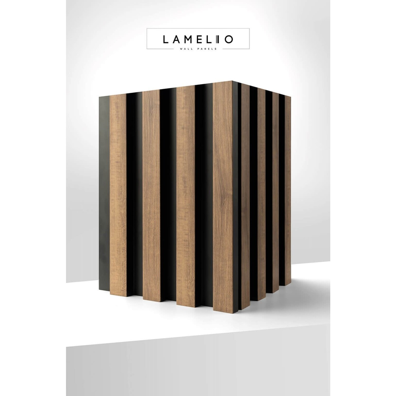 Lamelio Wandpaneel - Vasco Eiken 270 x 12,2 cm Lamelio Lamelio Wandpaneel - Vasco Eiken 270 x 12,2 cm