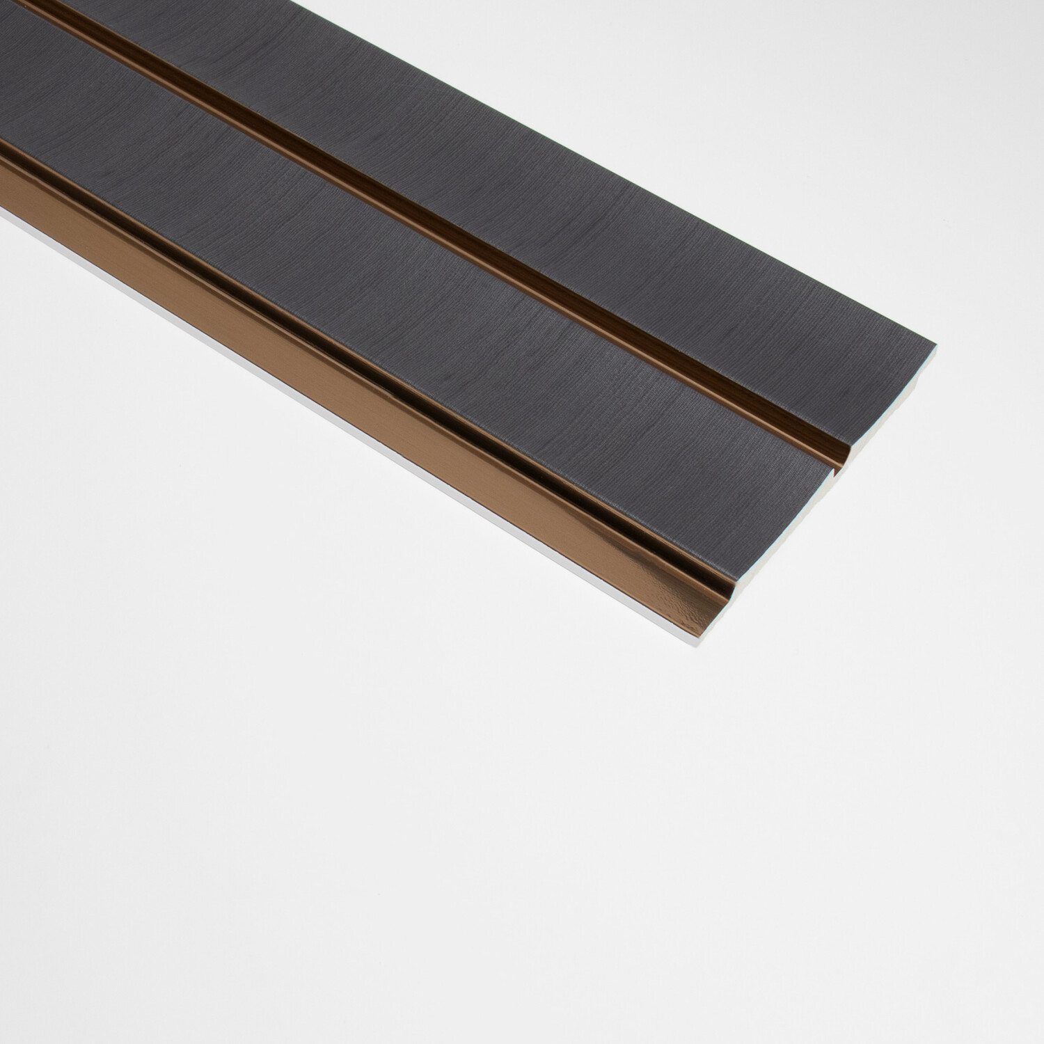 Lamelio 3D wandpaneel - Amber Antraciet 270 cm