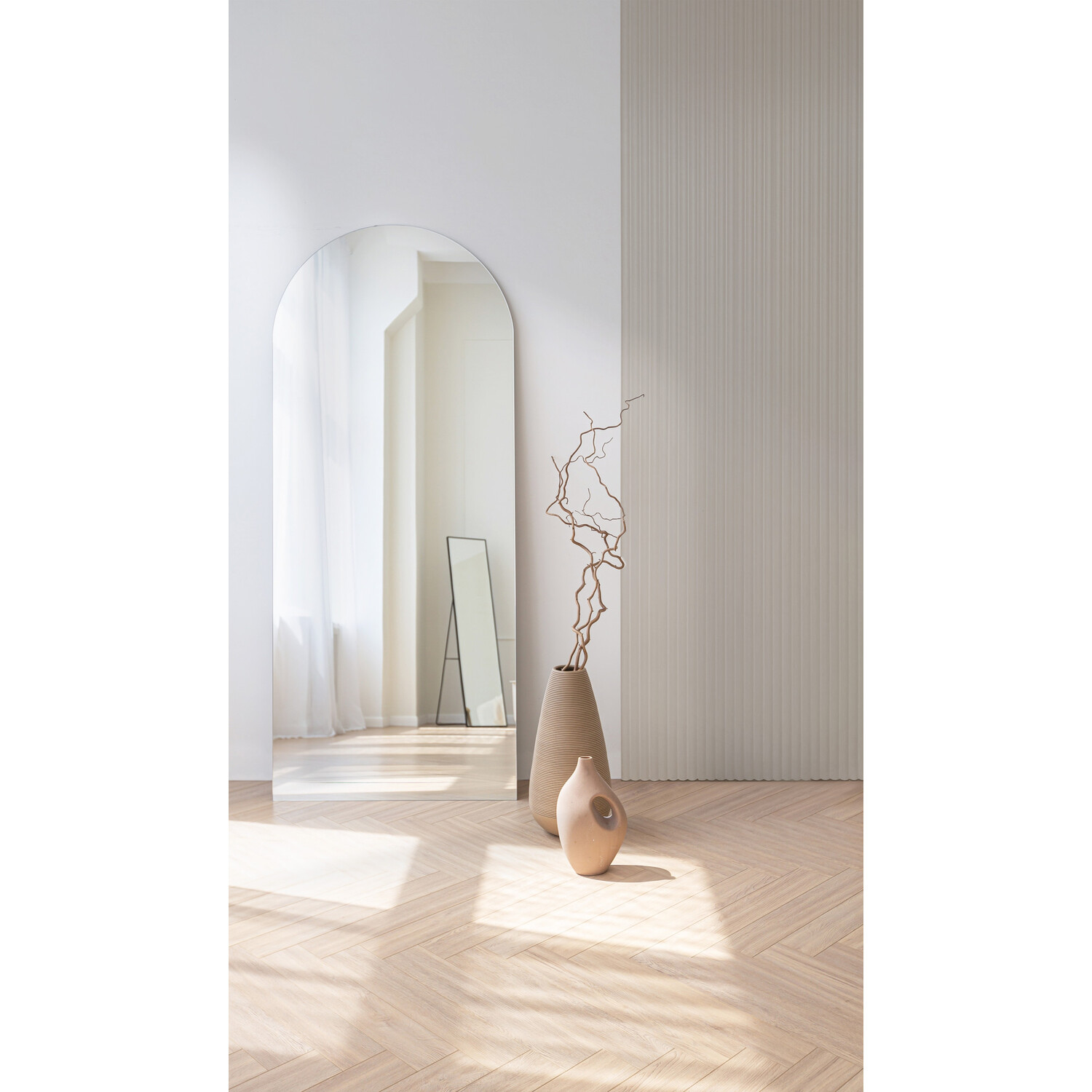 Lamelio 3D wandpaneel - Infinity Luna 270 cm