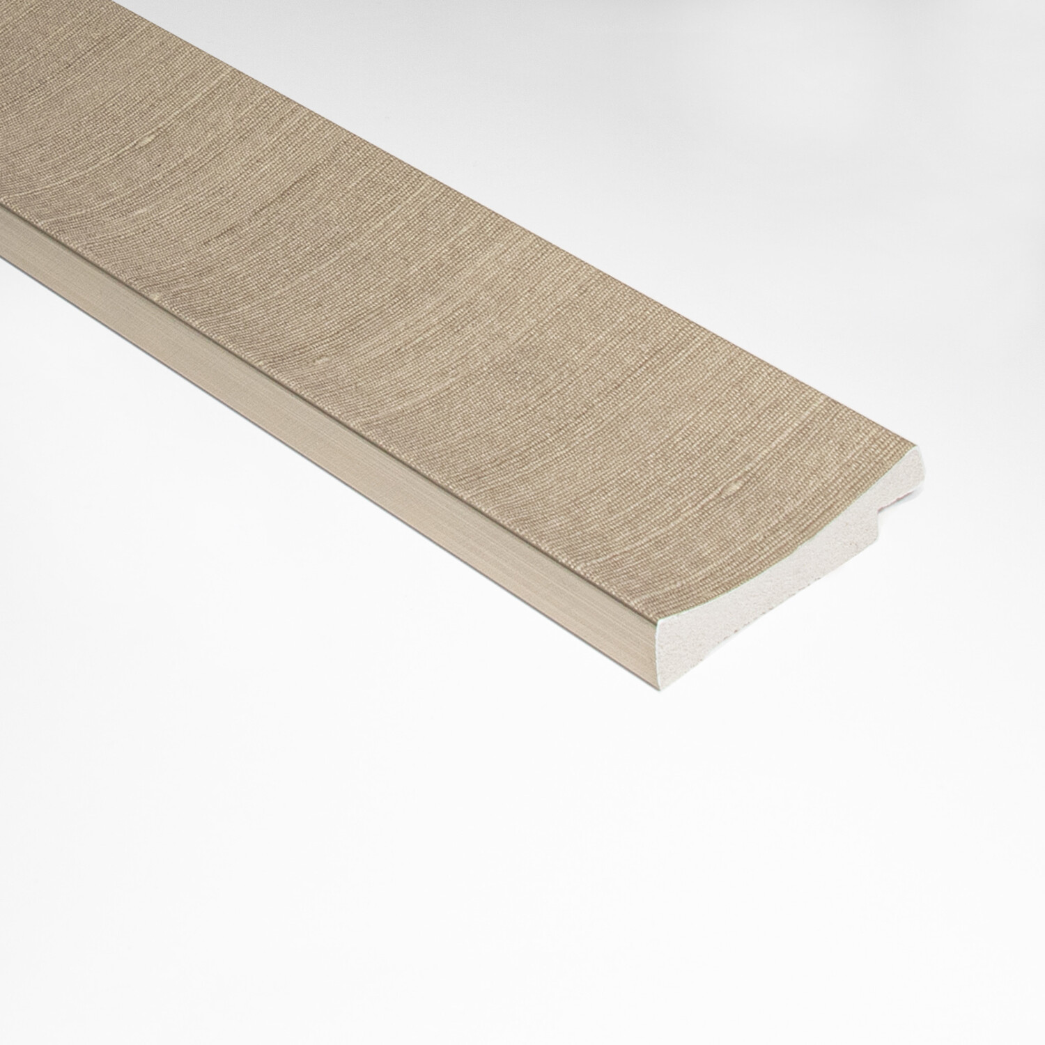 Lamelio 3D wandpaneel Afwerkstrip - Amber Beige rechts Lamelio Lamelio 3D wandpaneel Afwerkstrip - Amber Beige rechts