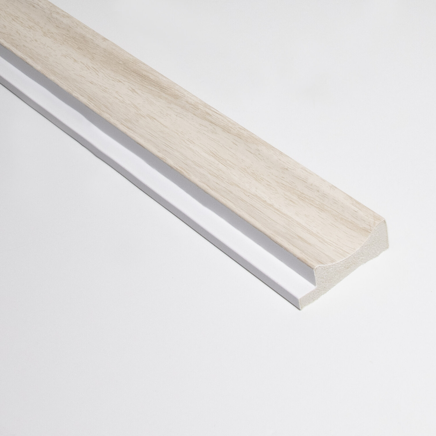 Lamelio Lamelio 3D wandpaneel Afwerkstrip - Onda Licht Eiken links
