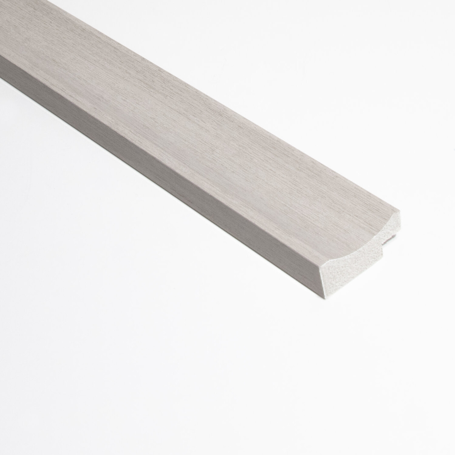 Lamelio Lamelio 3D wandpaneel Afwerkstrip - Onda Grijs rechts