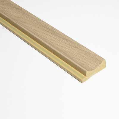 Lamelio 3D wandpaneel Afwerkstrip - Onda Eiken links