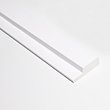 Lamelio Lamelio 3D wandpaneel Afwerkstrip - Infinity Olmo links
