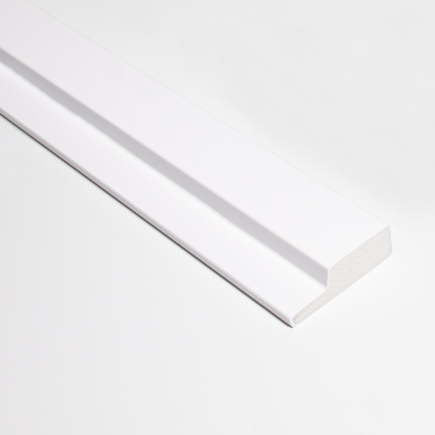 Lamelio Lamelio 3D wandpaneel Afwerkstrip - Infinity Olmo links