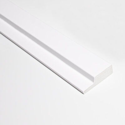 Lamelio 3D wandpaneel Afwerkstrip - Infinity Olmo links