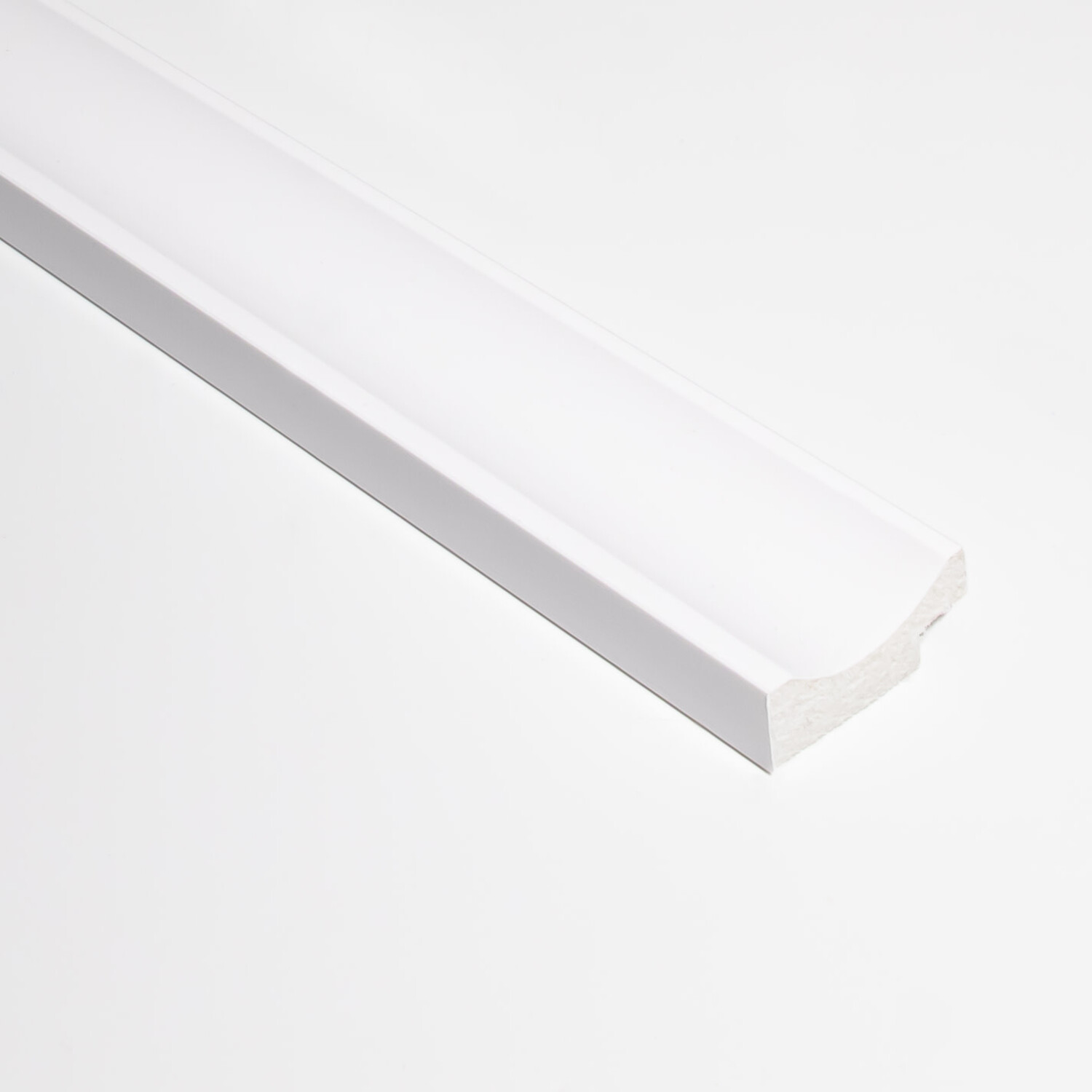 Lamelio Lamelio 3D wandpaneel Afwerkstrip - Infinity Onda rechts
