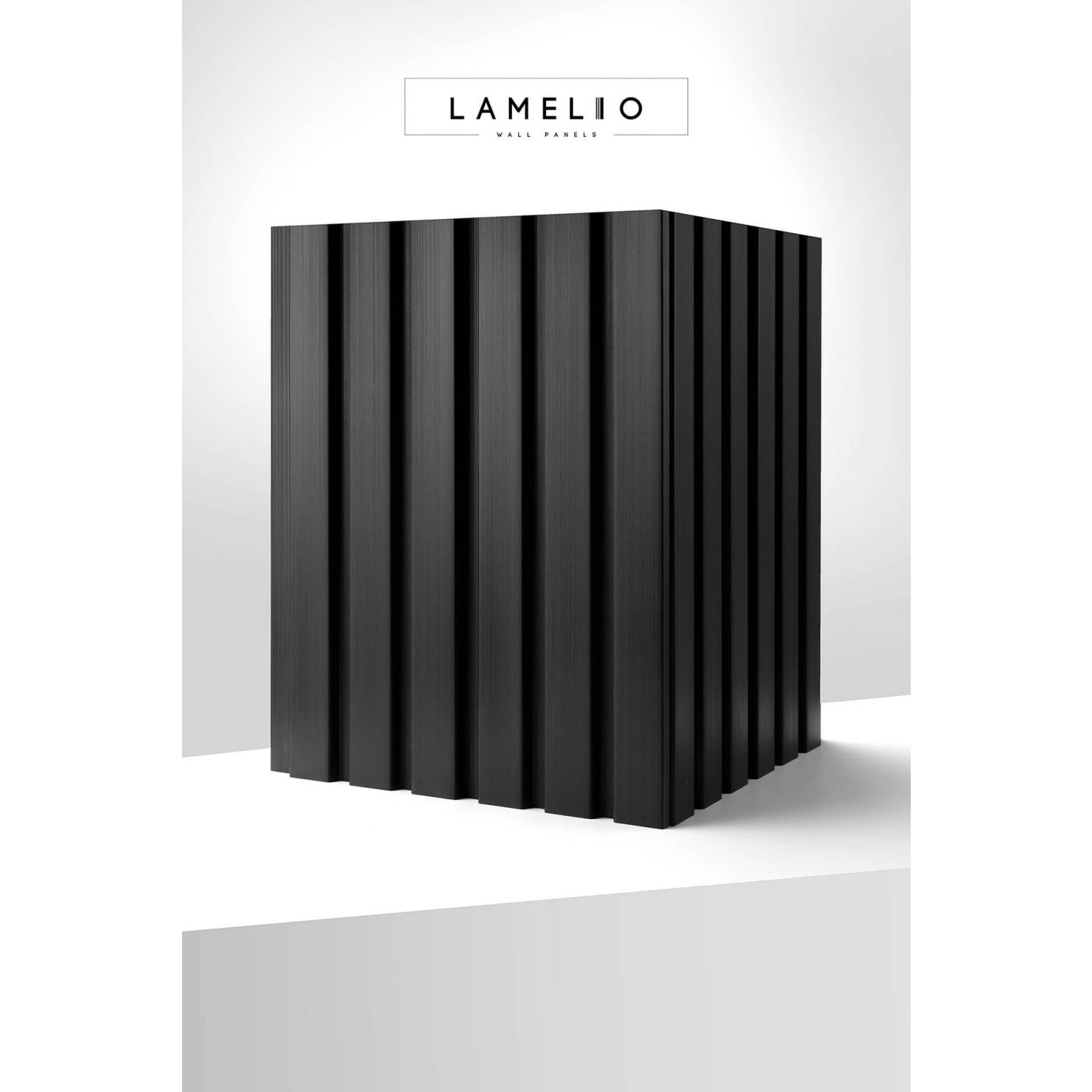 Lamelio Lamelio Wandpaneel - Olmo Zwart