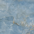 Vloer- en wandtegel marmerlook Aquamarine blauw POL 60 x 60 x 0,8 cm