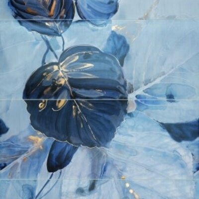 Wanddecor Blue Stone 120x75