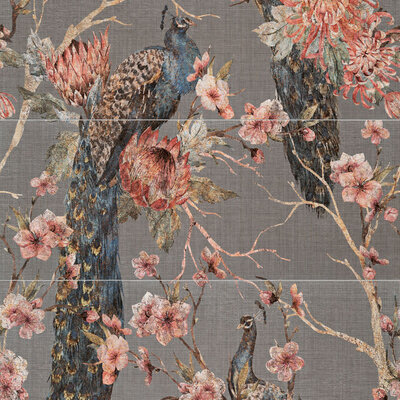 Wanddecor-tegel 3-delig Tori take 90x75