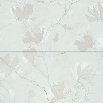 Wanddecortegel 2-delig Liberte Fleur 75x60cm Wanddecortegel 2-delig Liberte Fleur 75x60cm