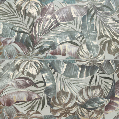 Wanddecortegel 2-delig Moor tropic 75x60