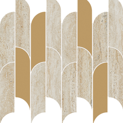 Mozaïek Tissue beige 29,8x27,2 cm