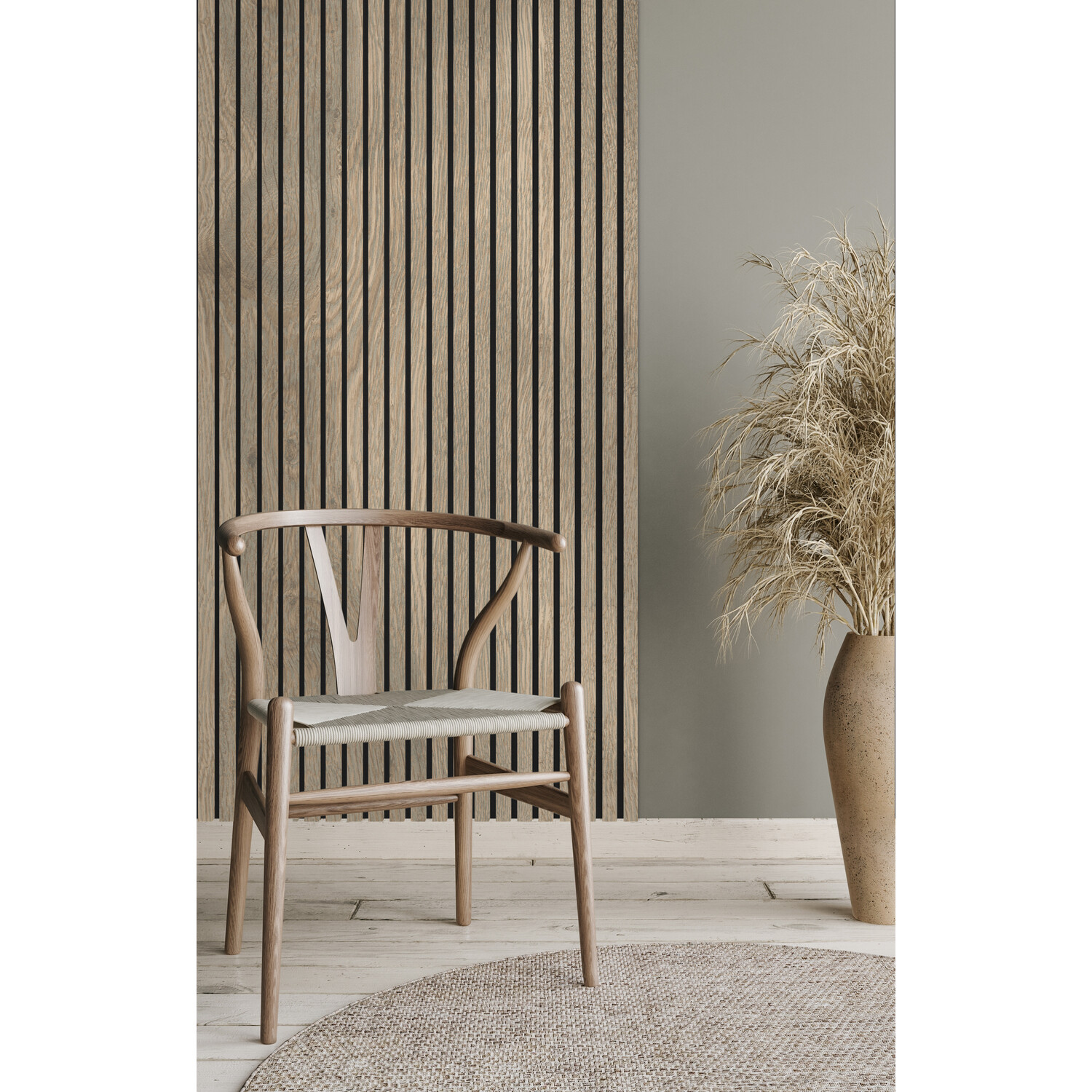 Lamelio Akoestisch Paneel Eiken 270x30 cm