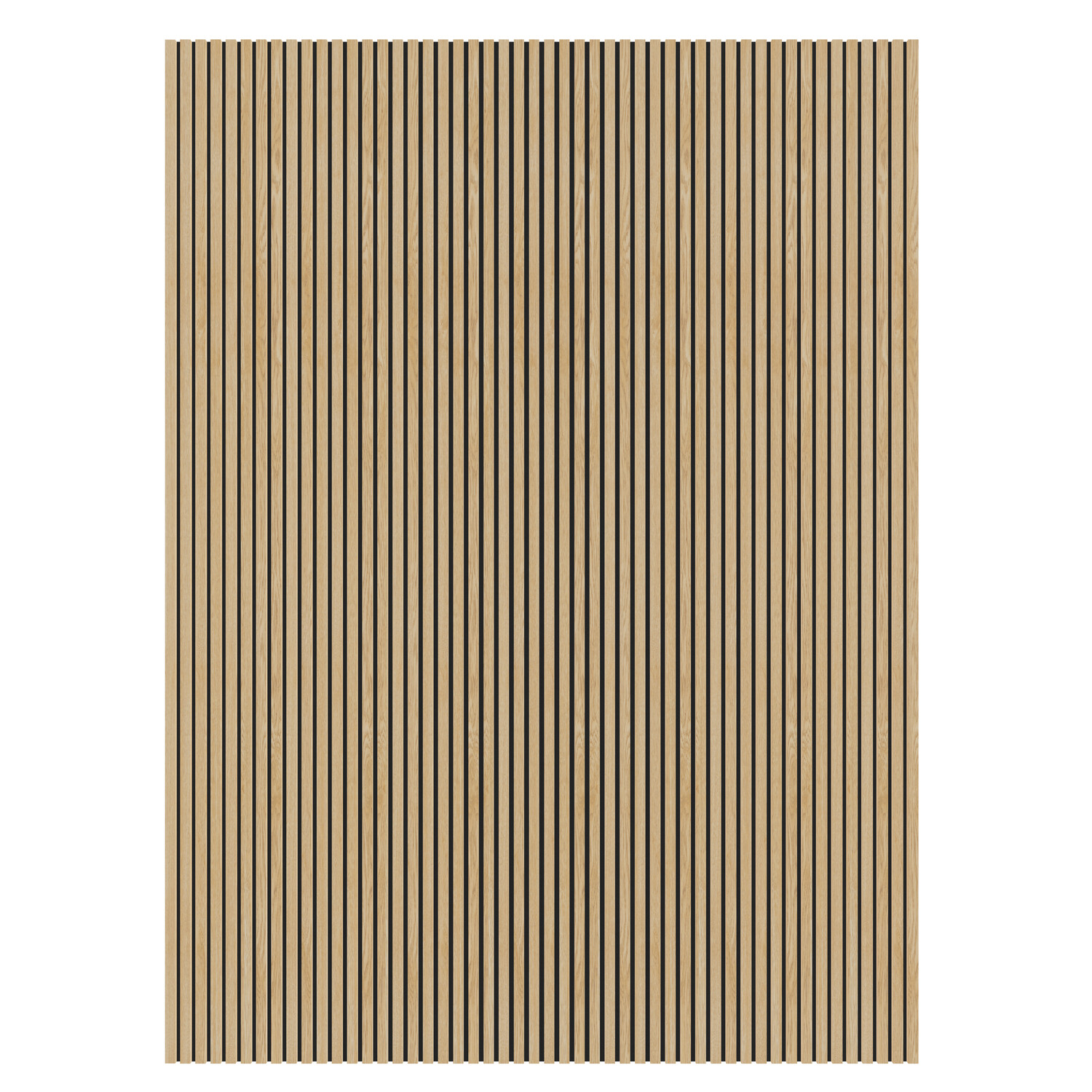 Akoestisch Paneel Licht Eiken 270x30 cm Lamelio Akoestisch Paneel Licht Eiken 270x30 cm