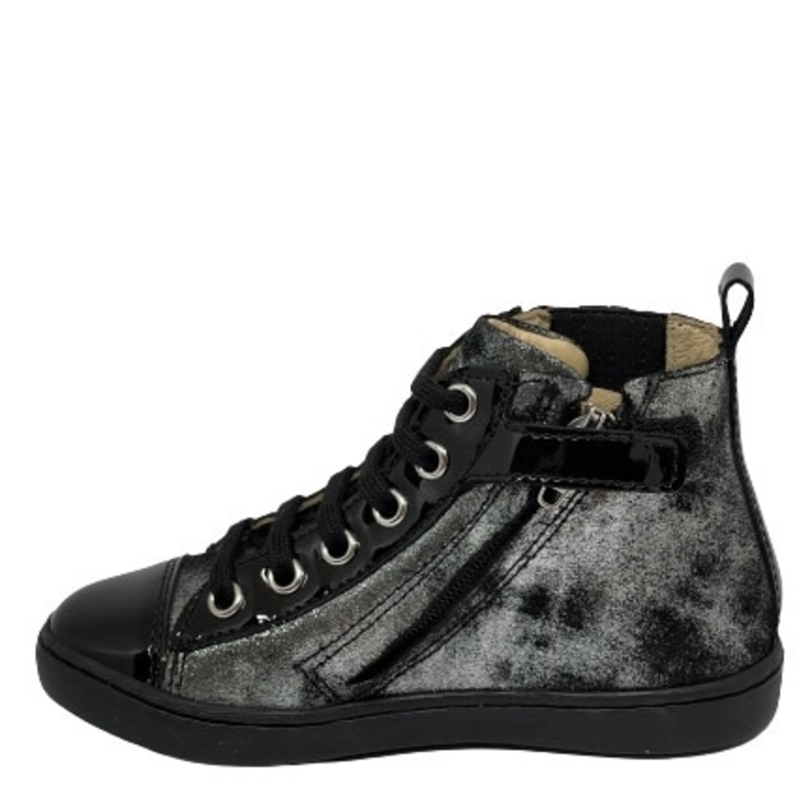 Shoo Pom Play Jodlace Zwart/zilver