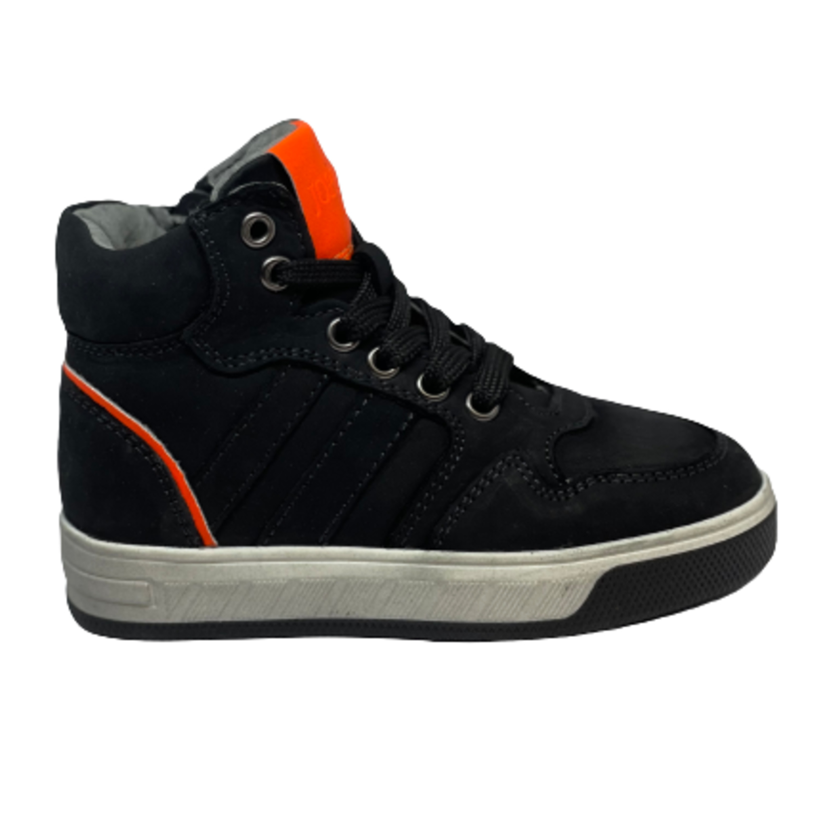Jopper Hoge schoen zwart/fluo