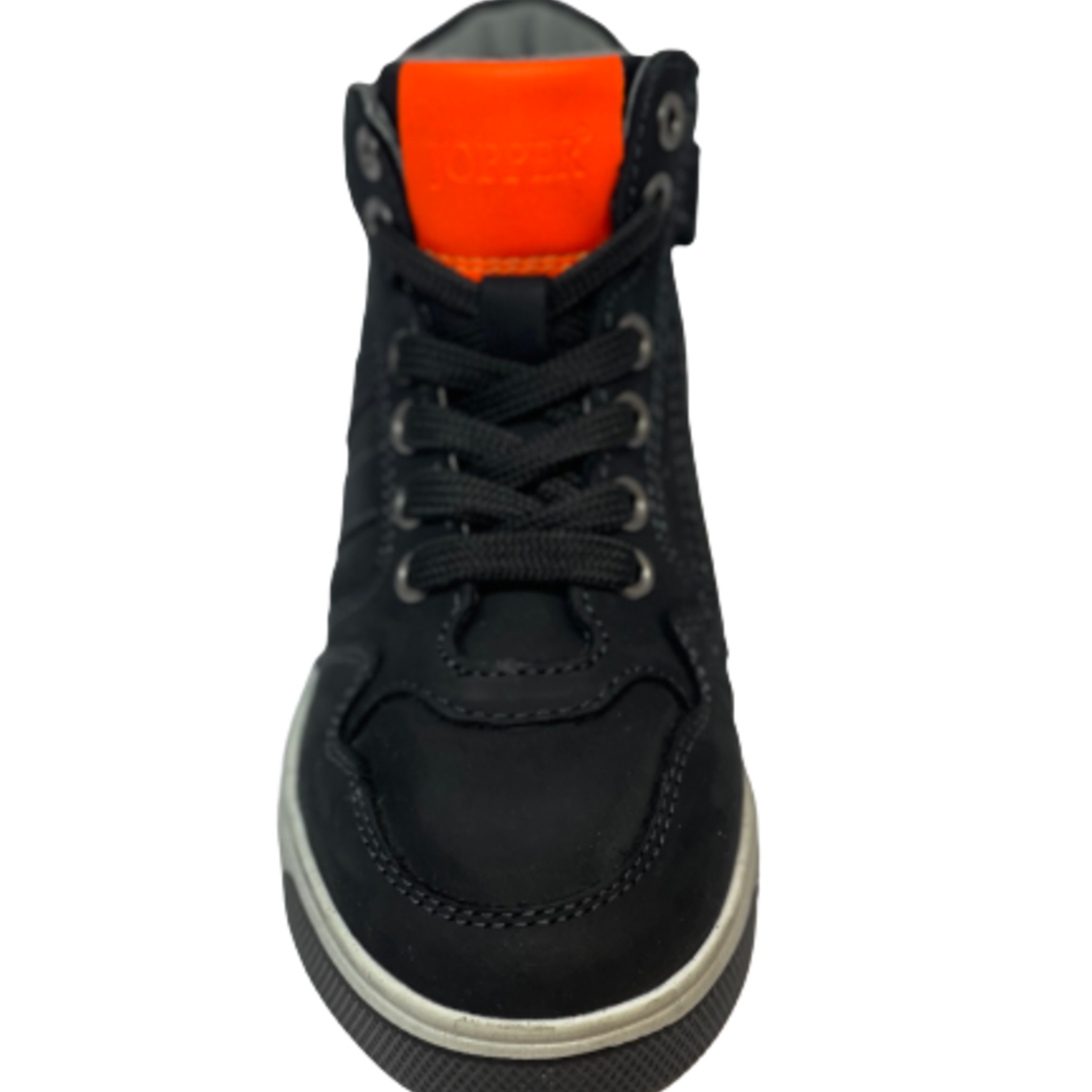 Jopper Hoge schoen zwart/fluo