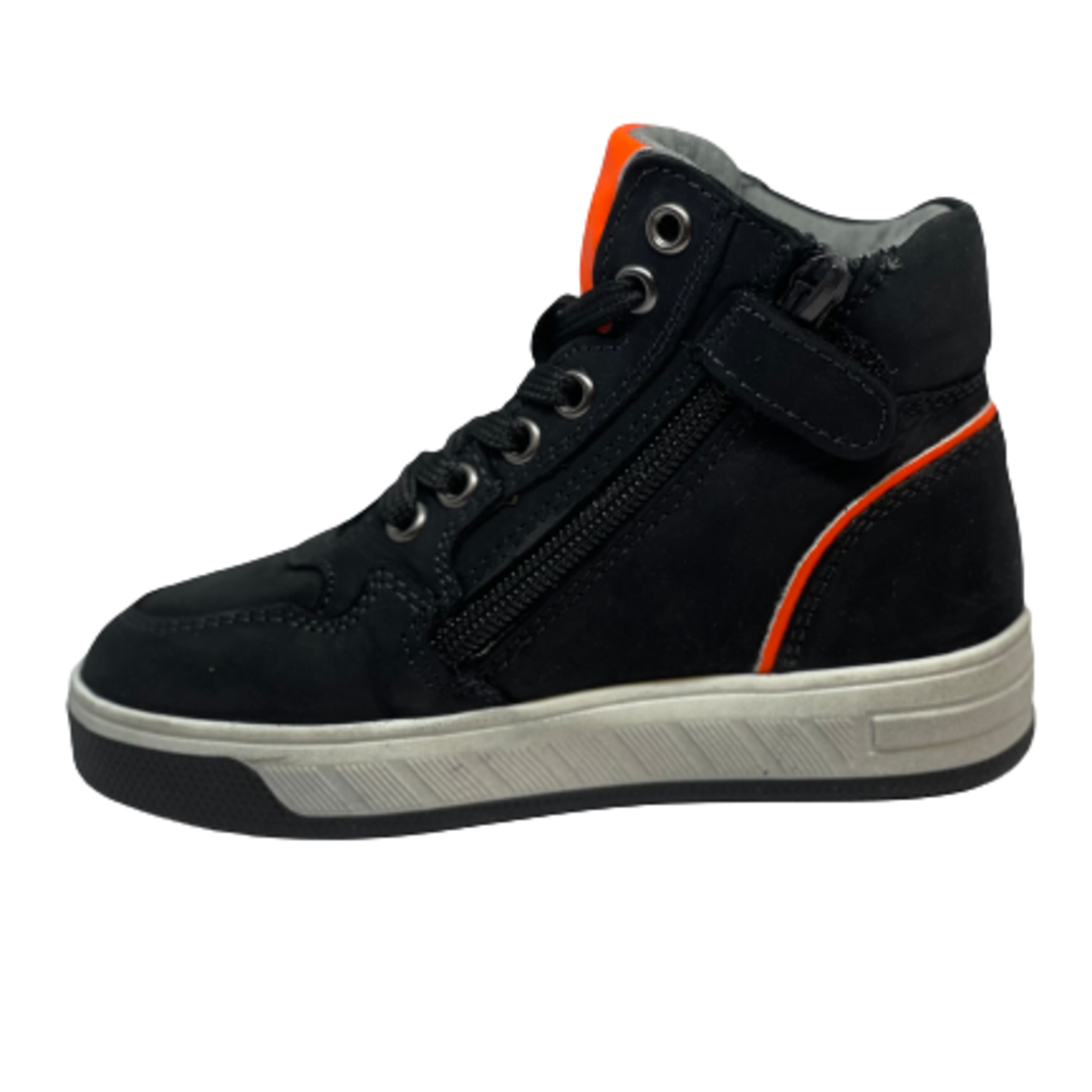 Jopper Hoge schoen zwart/fluo