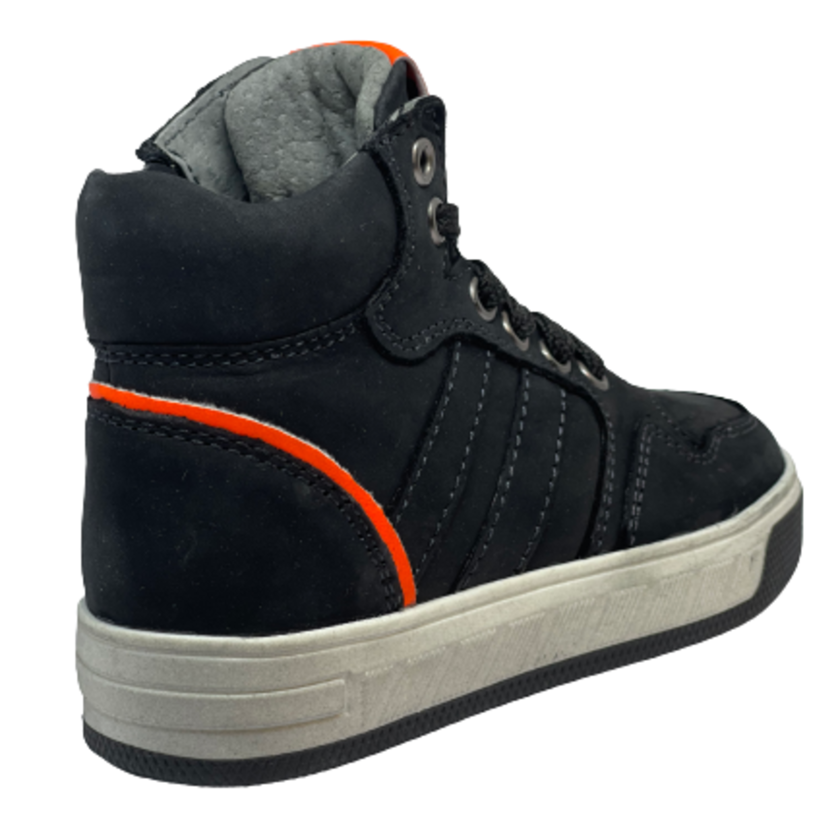 Jopper Hoge schoen zwart/fluo