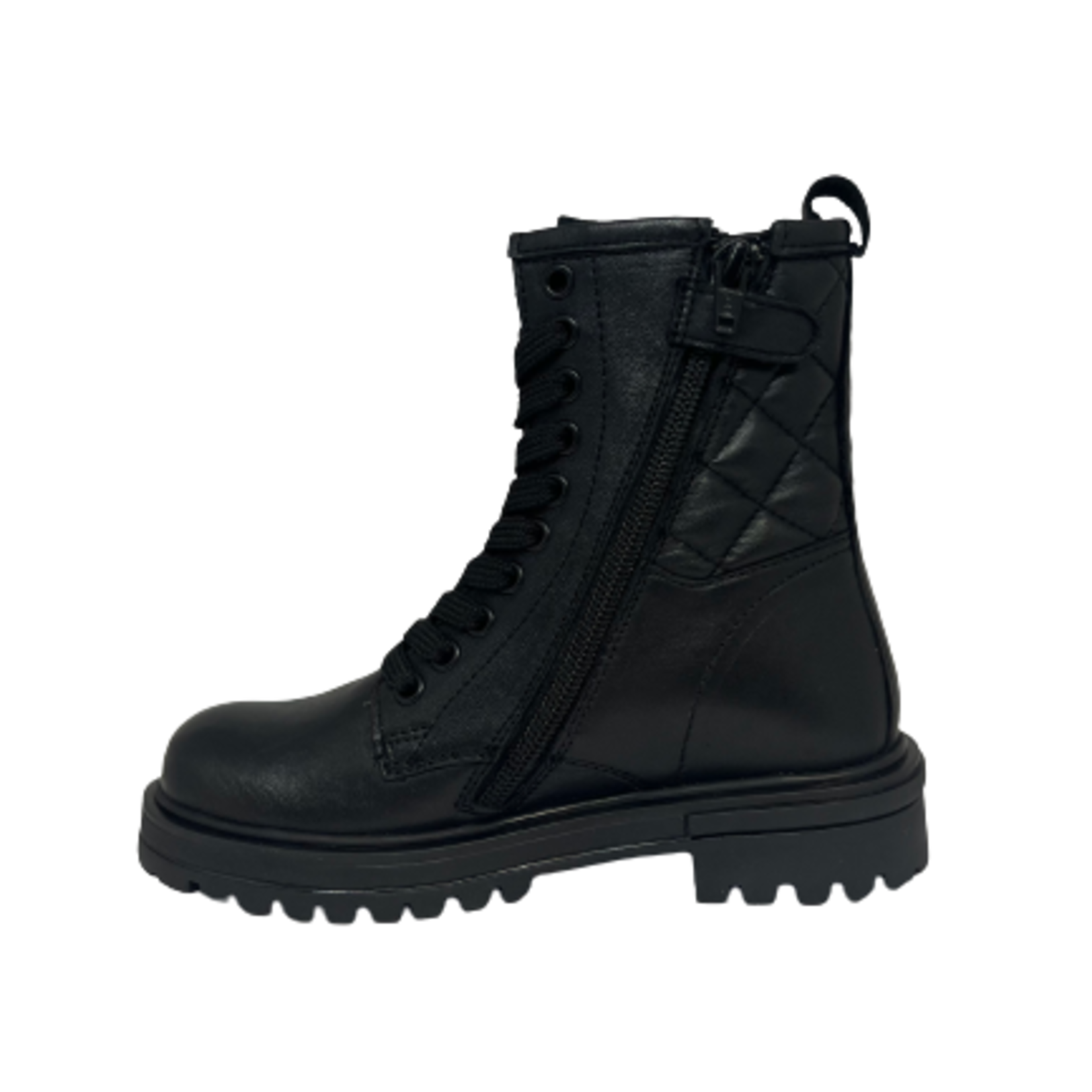 Jopper Hoge schoen zwart +