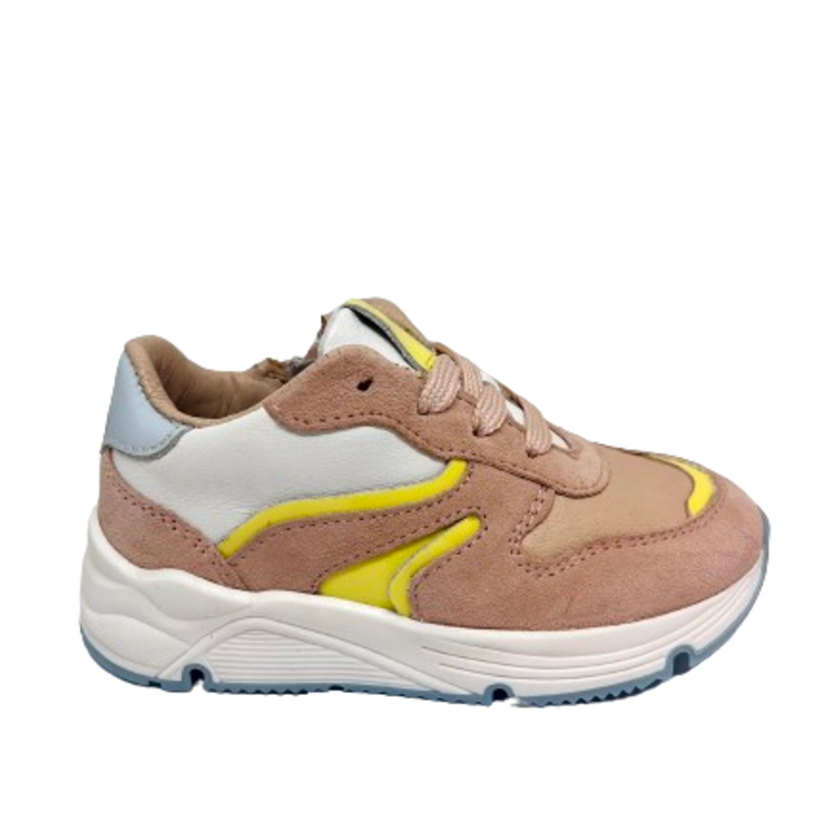 Jopper Sneaker roze-geel